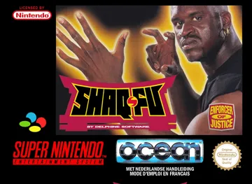 Shaq-Fu (Europe) box cover front